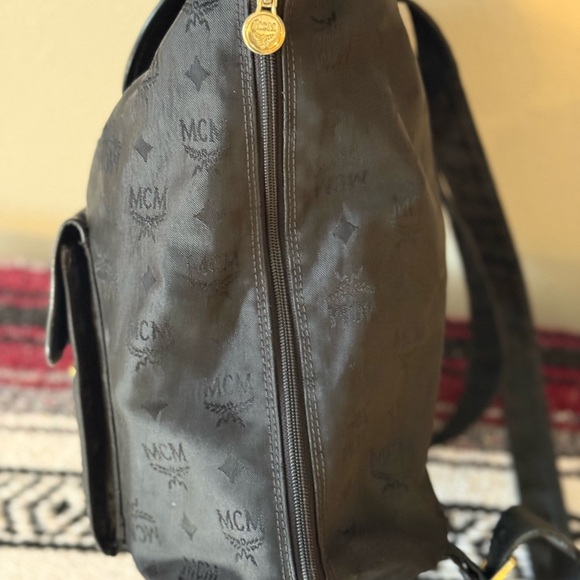 MCM Black Nylon Backpack - Picture 5 of 13